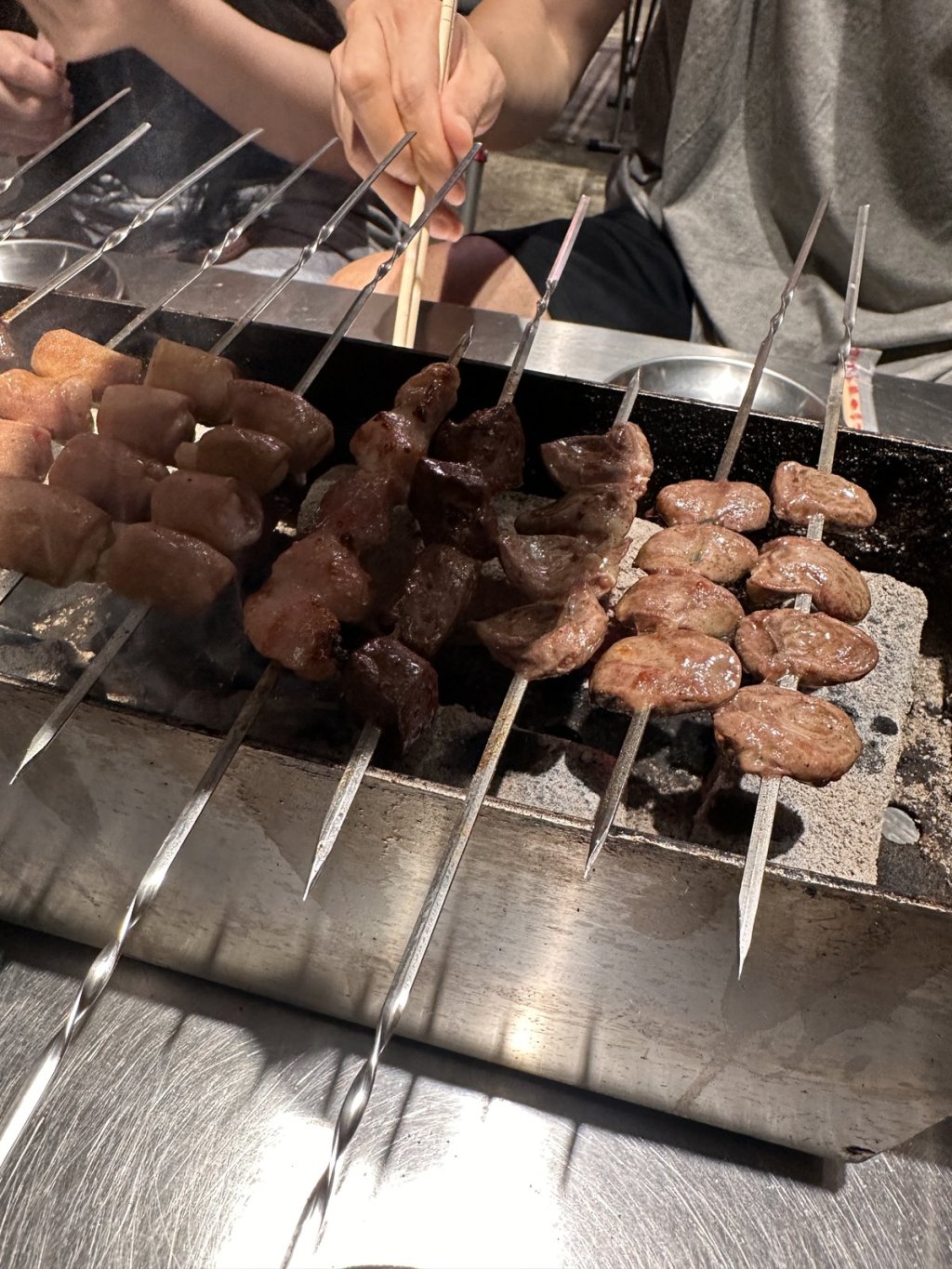 방콕 양꼬치 숯불에 구운 꼬치