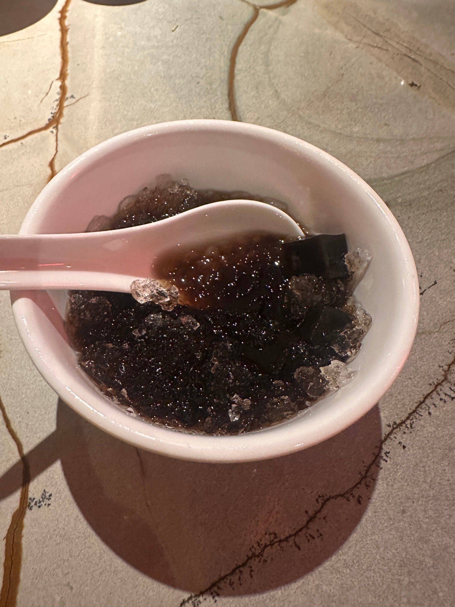Cedar 디저트 선초젤리 빙수